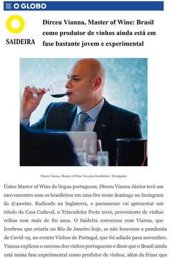 Site Saideira ENTREVISTA DIRCEU VIANNA MASTER OF WINE